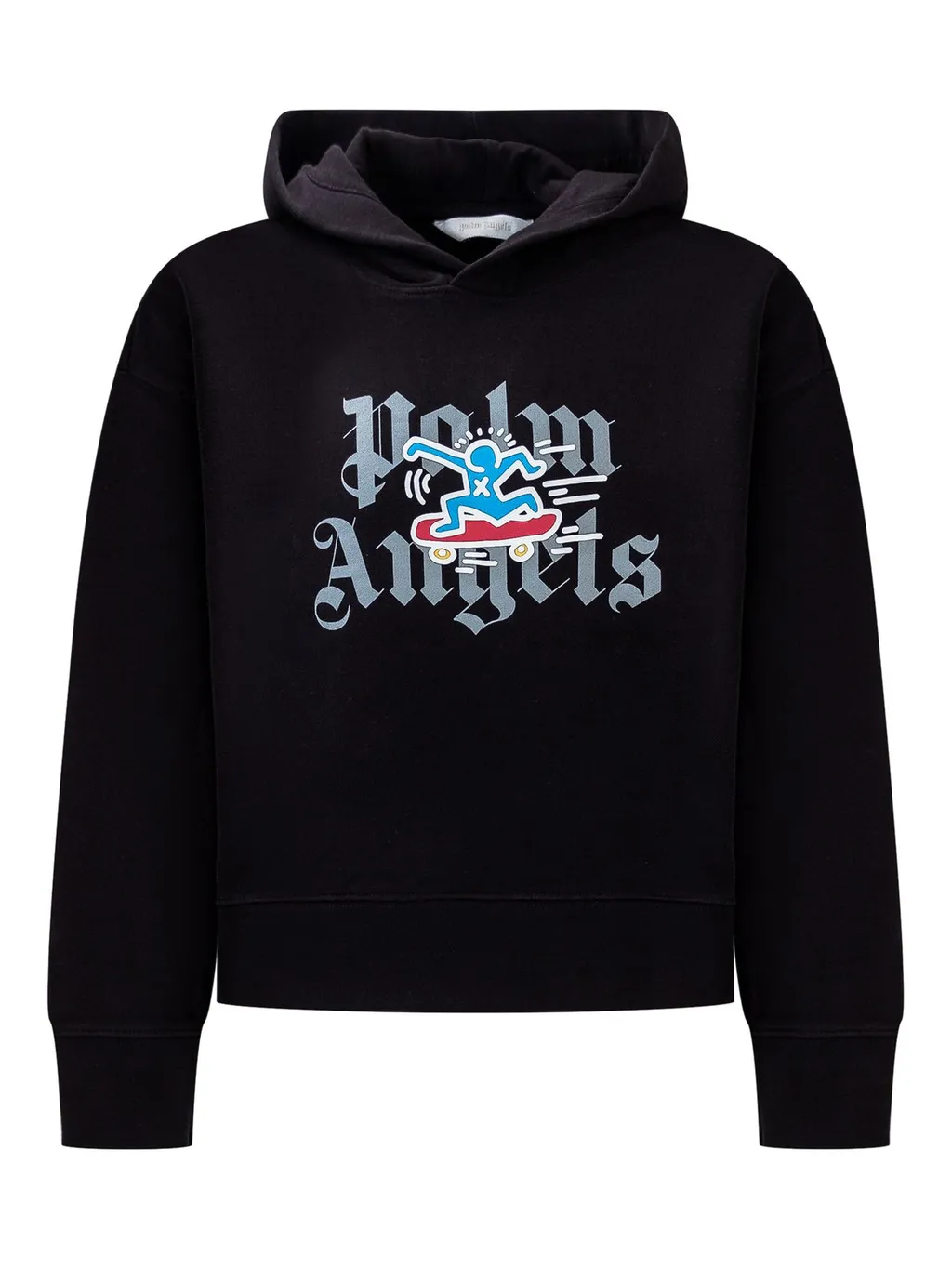 Palm Angels Kids X Keith Haring Graphic Printed Hoodie