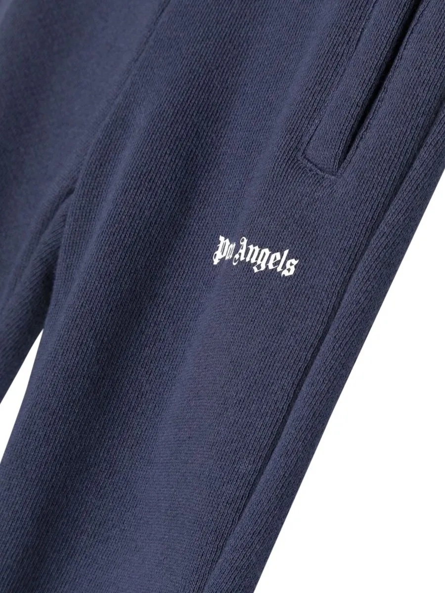 Palm Angels Kids Logo Jogger Pants