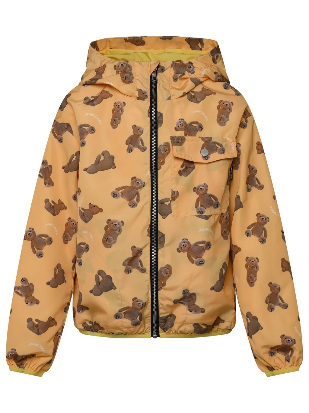 Palm Angels Kids Bear Printed Hooded Jacket