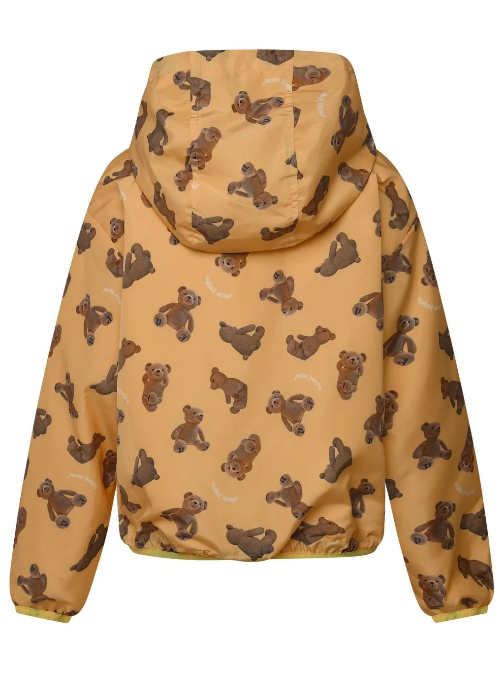 Palm Angels Kids Bear Printed Hooded Jacket