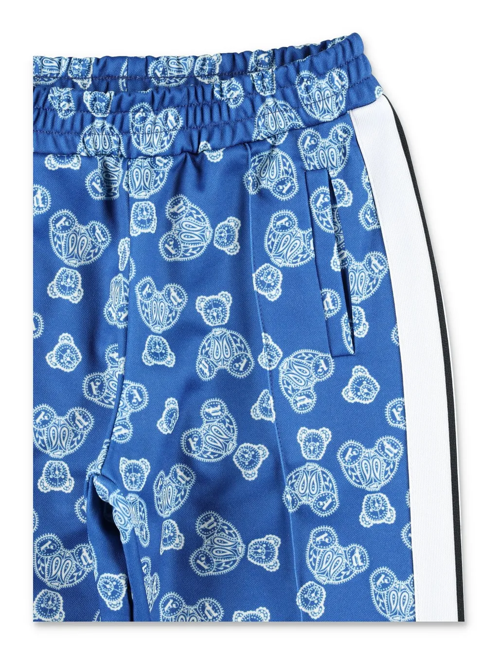 Palm Angels Kids All-Over Graphic Printed Trousers