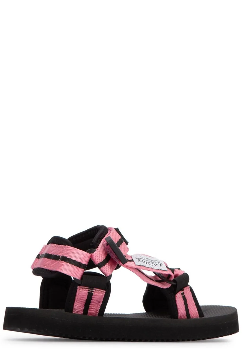 Palm Angels Kids Logo Patch Open Toe Sandals