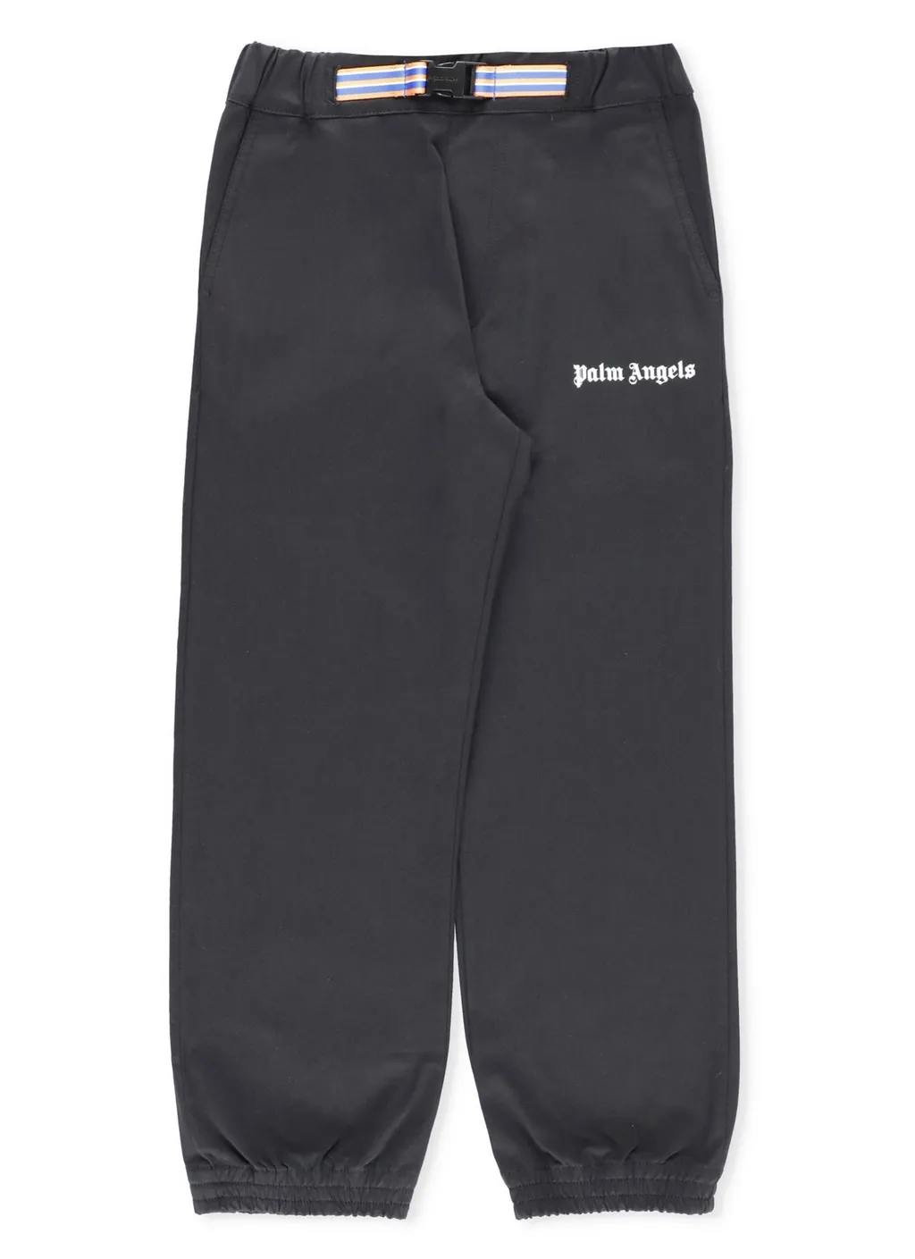 Palm Angels Kids Logo Printed Trousers