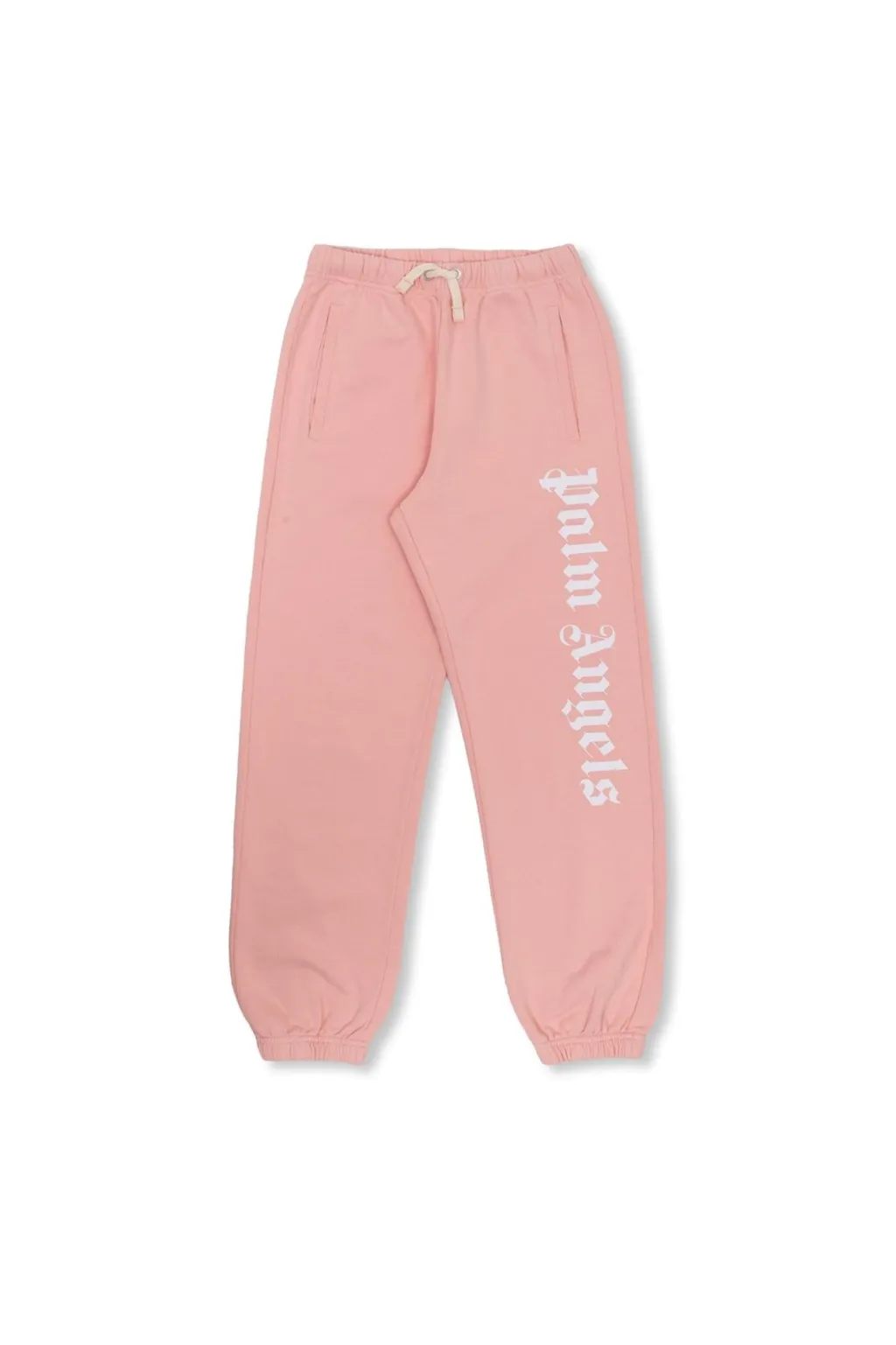 Palm Angels Kids Logo Printed Drawstring Track Pants