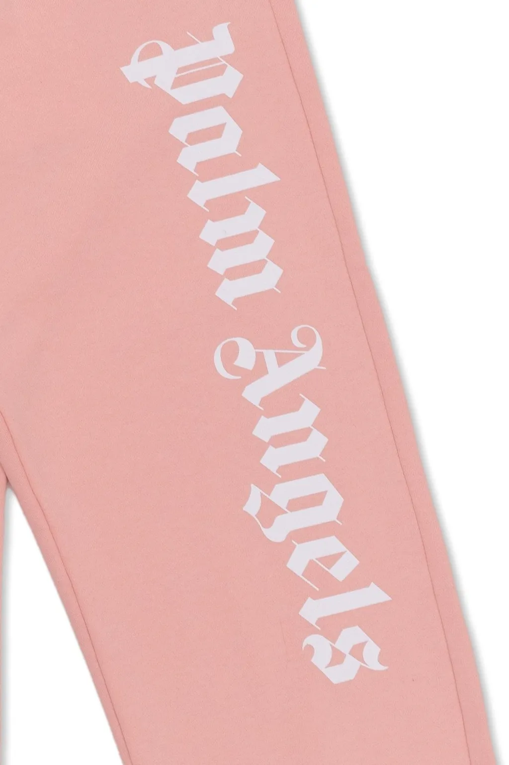 Palm Angels Kids Logo Printed Drawstring Track Pants