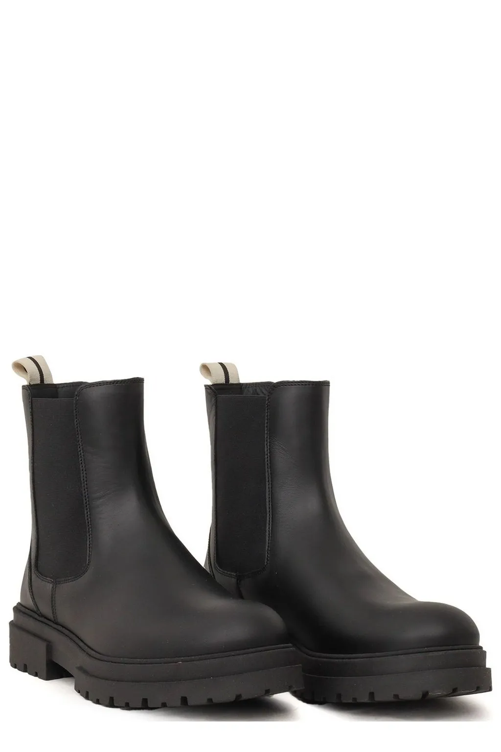 Palm Angels Kids Logo Printed Lug Sole Chelsea Boots