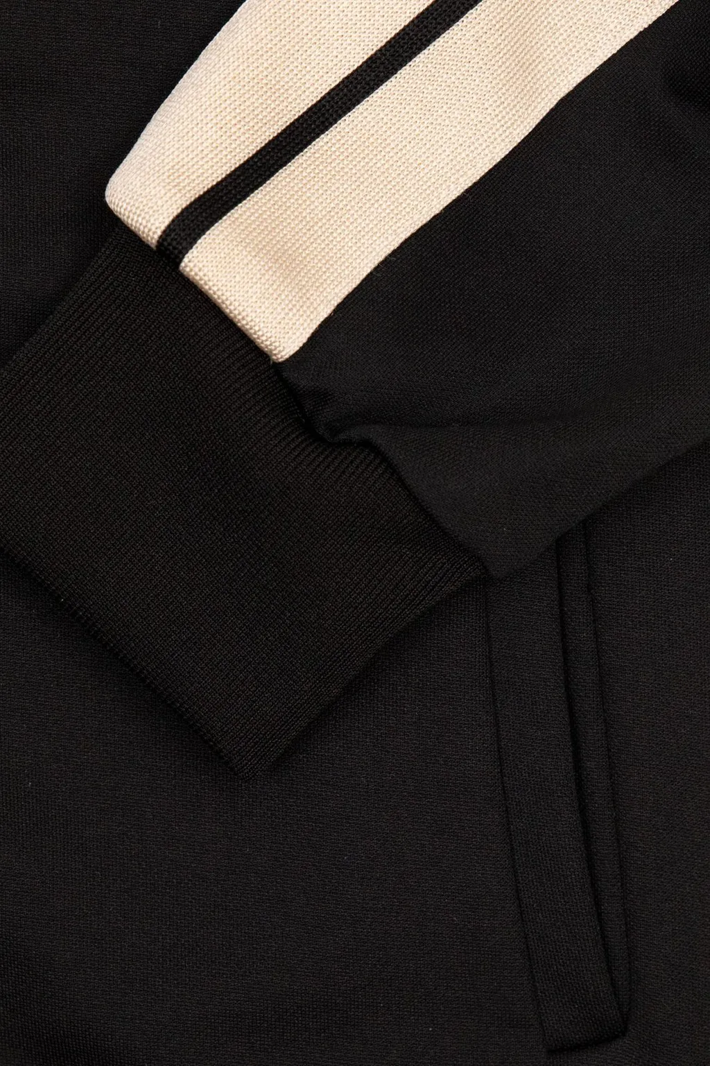 Palm Angels Kids Contrast-Stripe Zipped Track Jacket