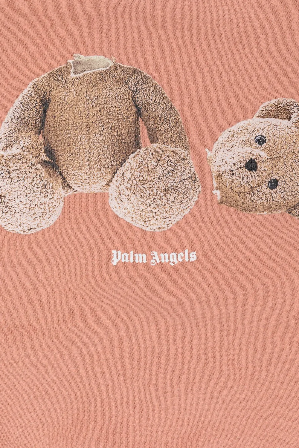 Palm Angels Kids Logo Detailed Crewneck Sweatshirt