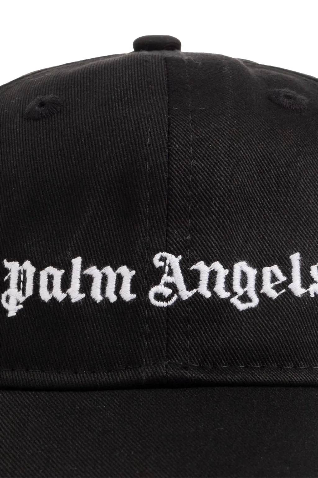 Palm Angels Kids Logo Embroidered Baseball Cap
