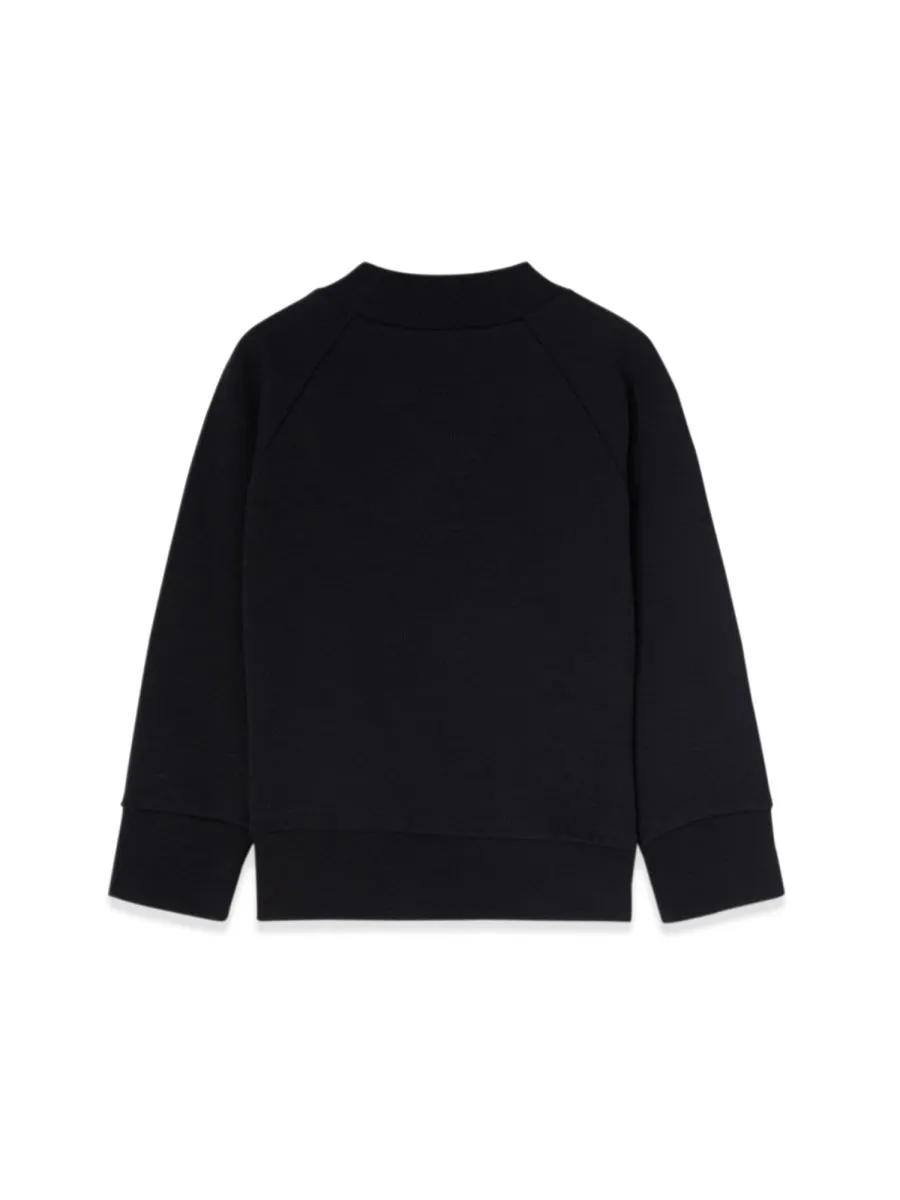 Palm Angels Kids Logo Printed Crewneck Sweatshirt