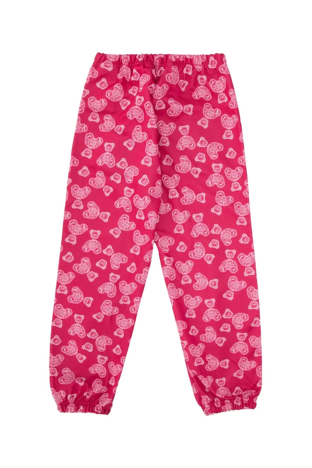 Palm Angels Kids Teddy Bear-Printed Elasticated Waist Track Pants