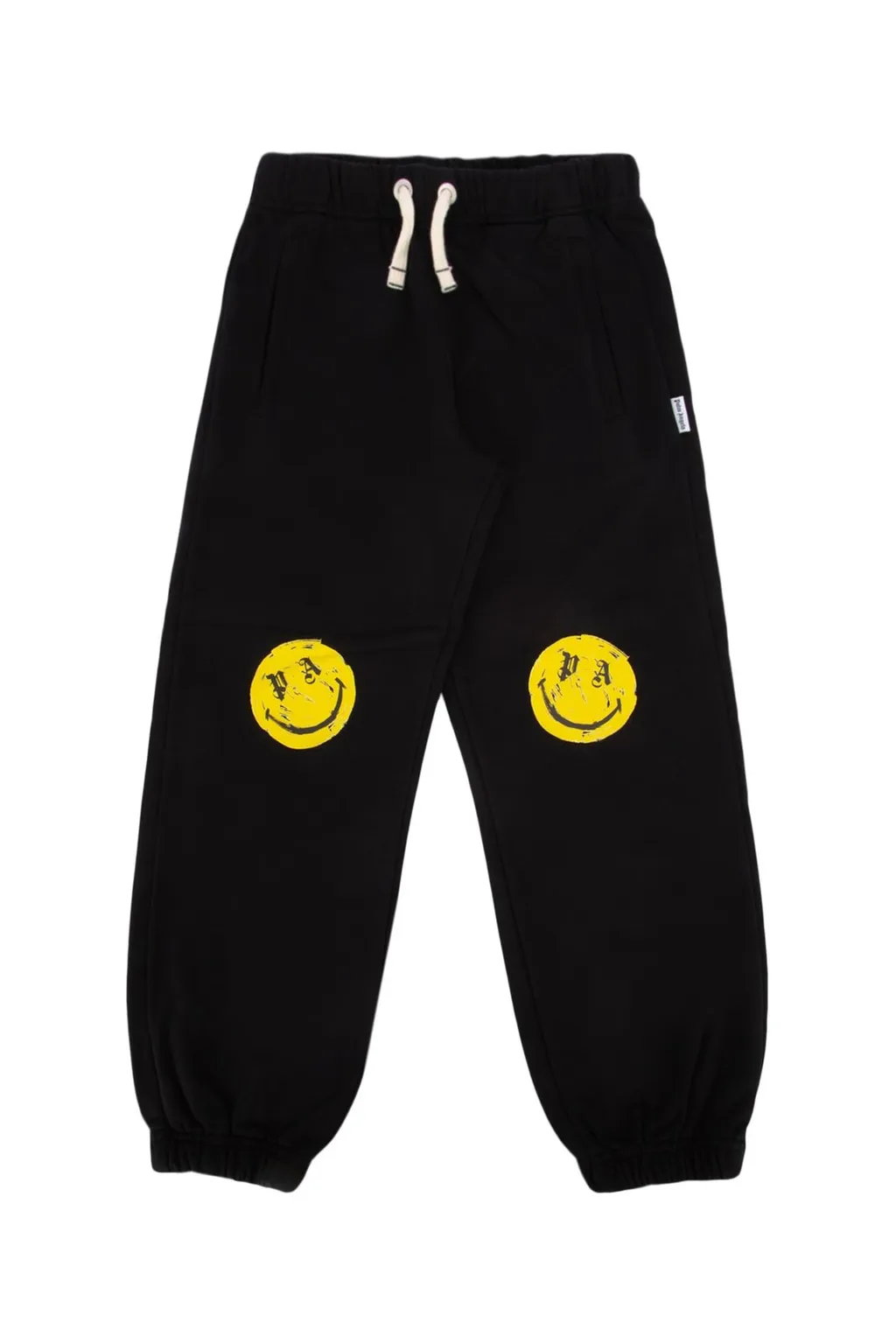 Palm Angels Kids Smiley-Printed Elasticated Waist Track Trousers