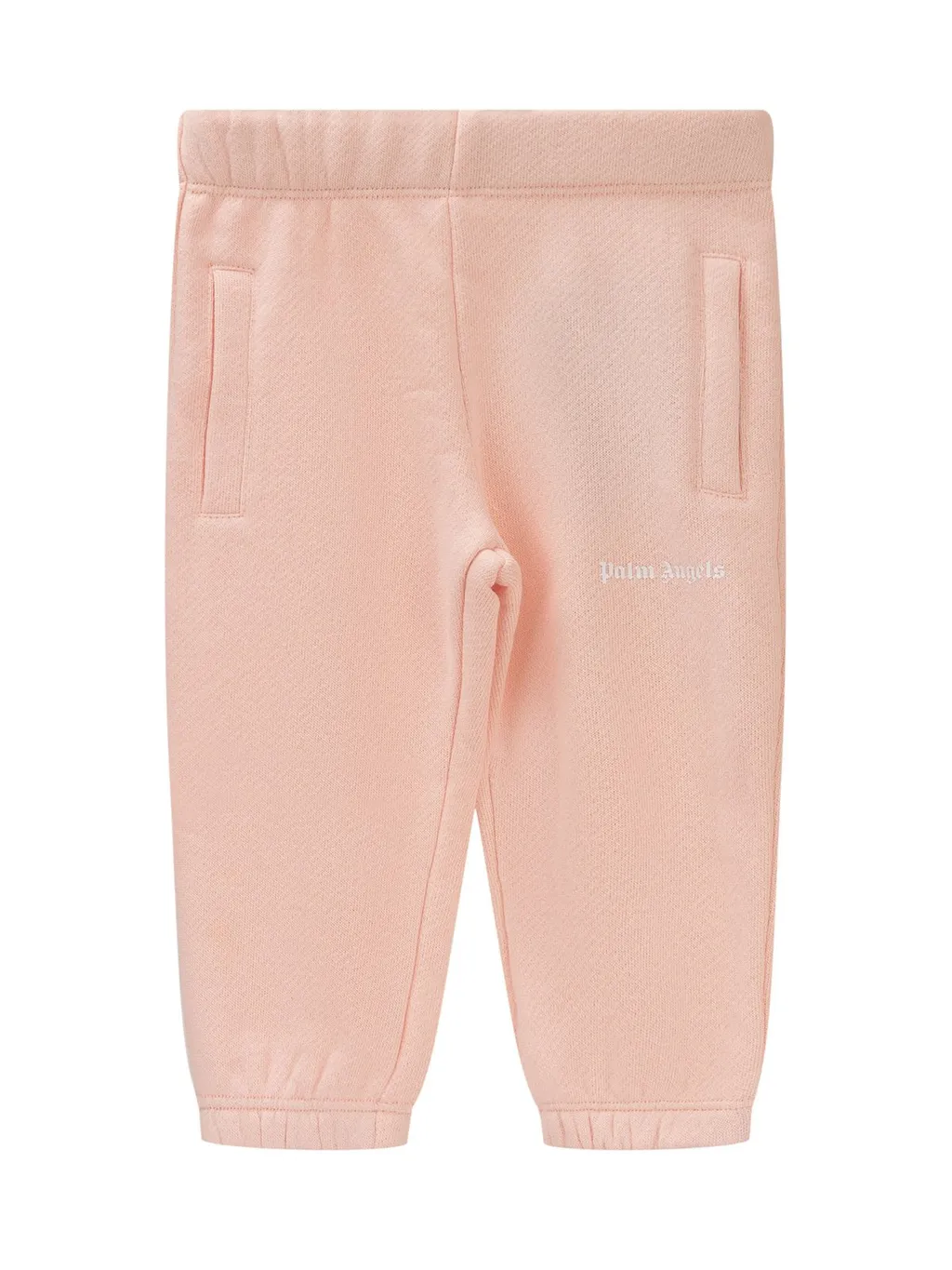 Palm Angels Kids Logo Printed Straight Leg Pants