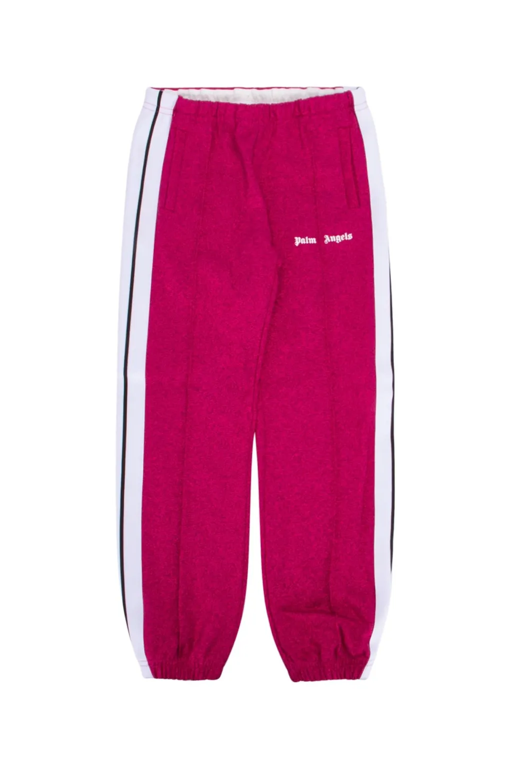 Palm Angels Kids Logo Printed Straight Leg Pants
