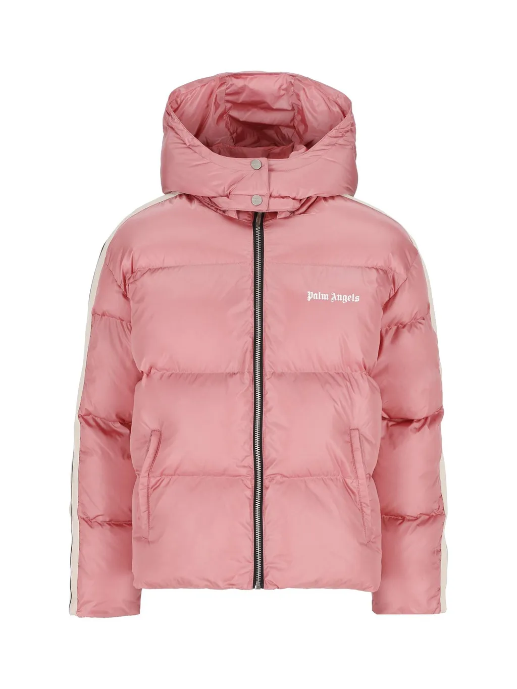 Palm Angels Kids Logo Printed Puffer Jacket