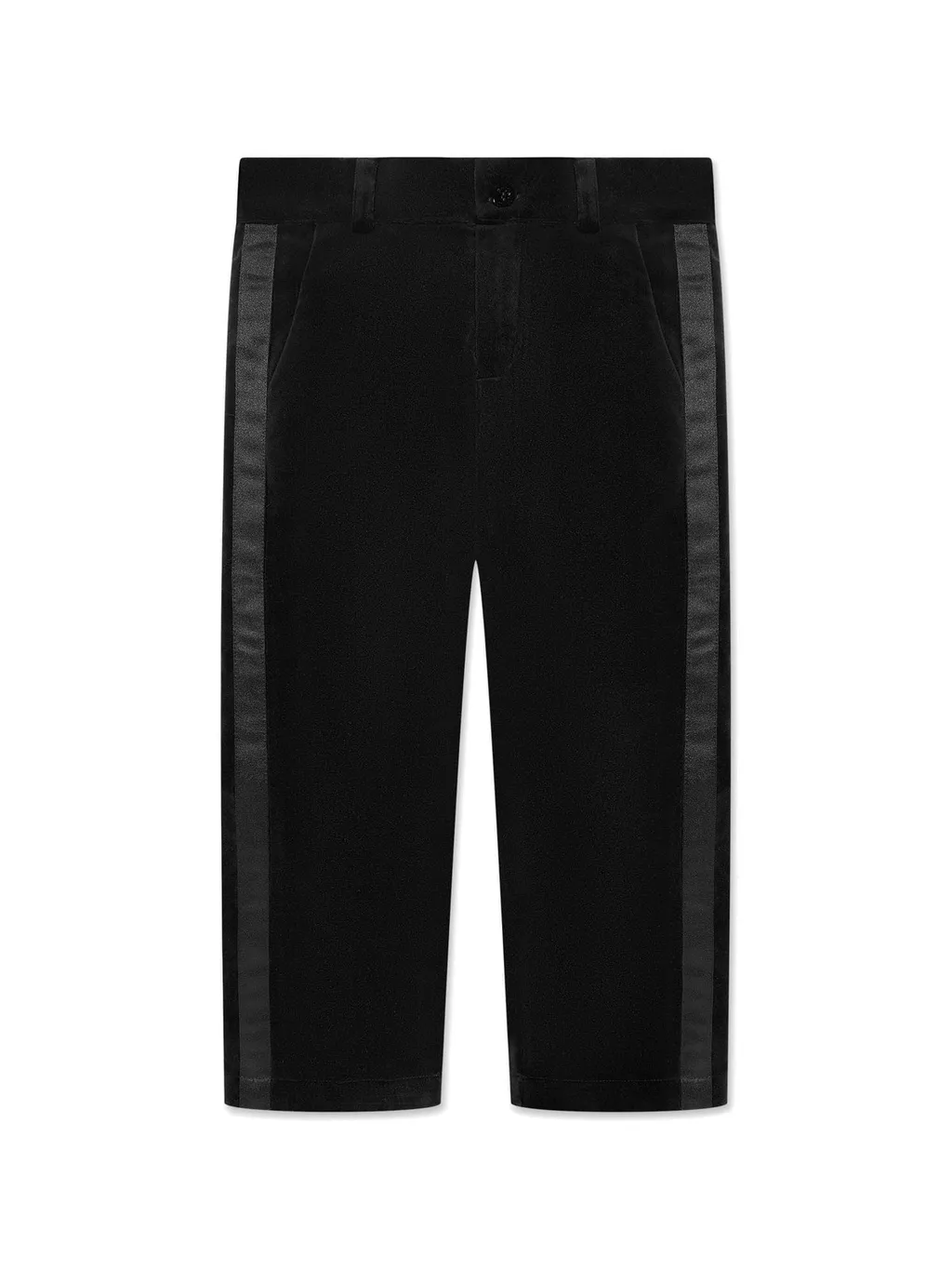 Patachou Straight Leg Velvet Party Trousers