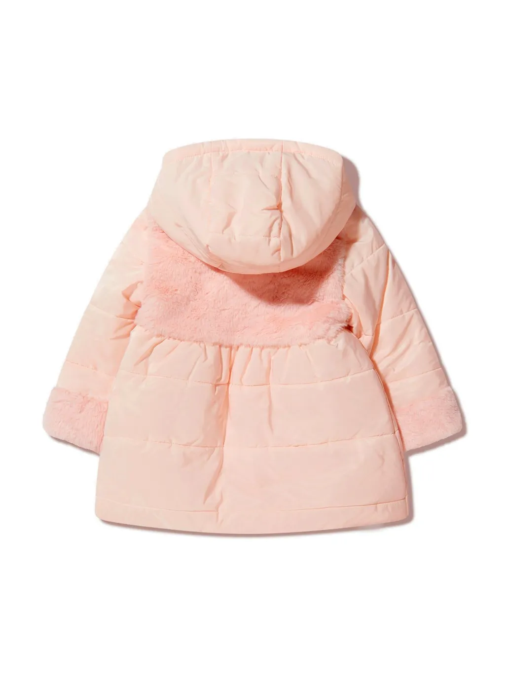 Patachou Bow Detailed Hooded Coat