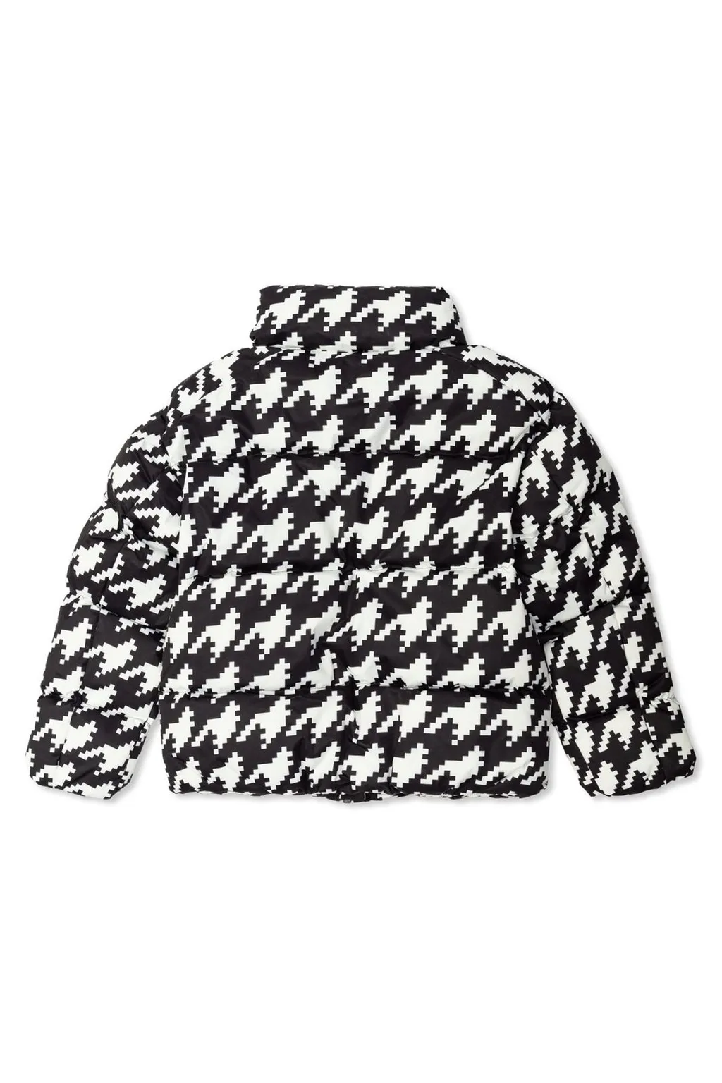 Perfect Moment Kids Houndstooth Puffer Jacket