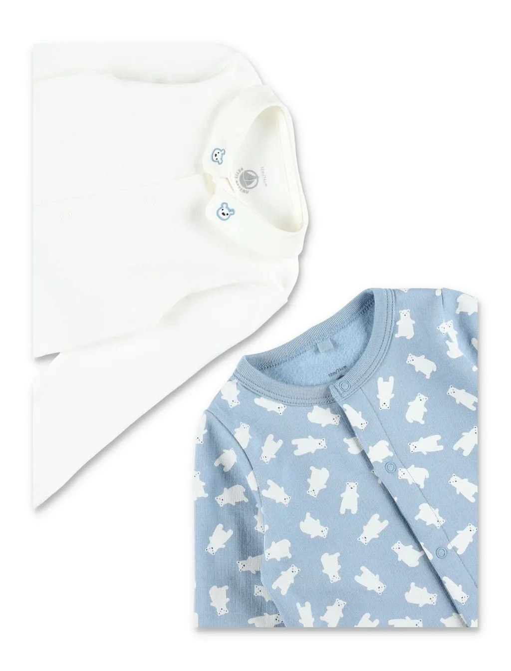 Petit Bateau Bear Print Fleece Tracksuit