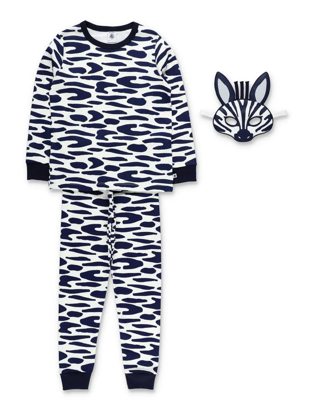 Petit Bateau Zebra Print Pyjama Set
