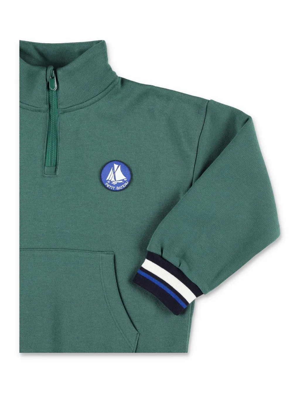Petit Bateau Shawl Collar Sweatshirt
