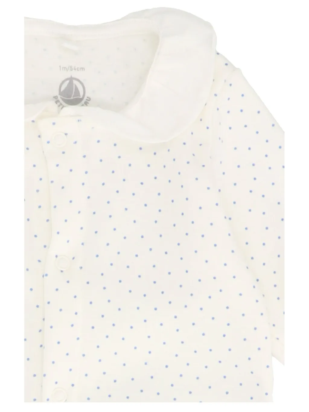 Petit Bateau Polka-Dot Detailed Onesie