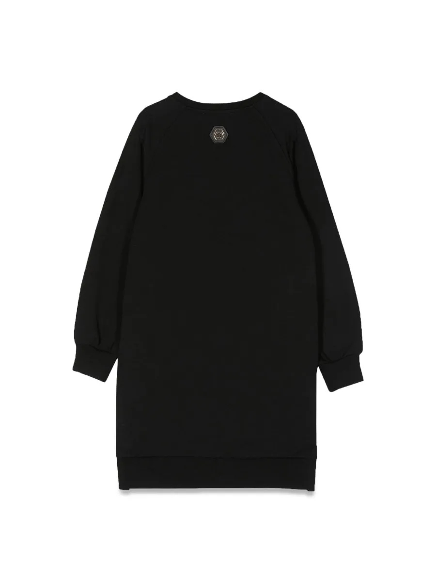 Philipp Plein Junior Long Sleeve Bear Top