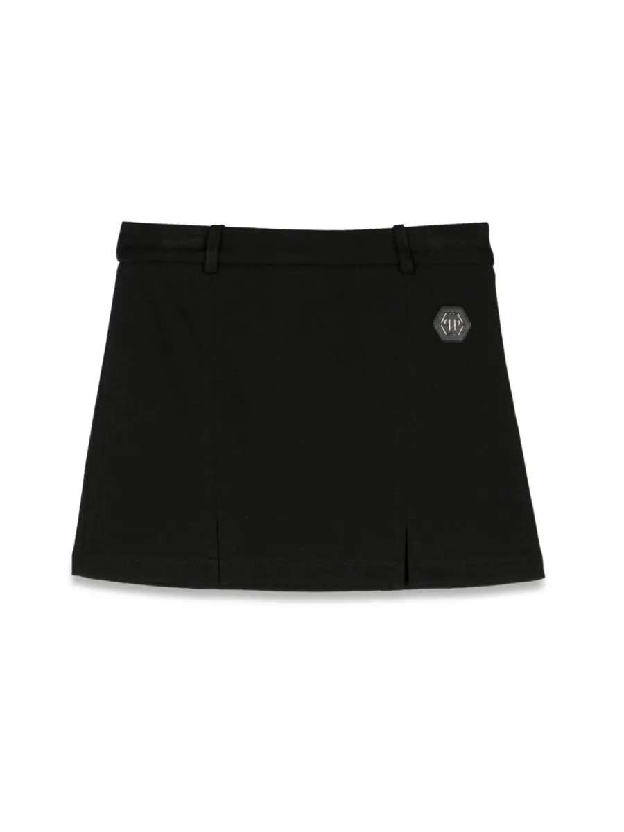 Philipp Plein Junior Stylish Short Skirt