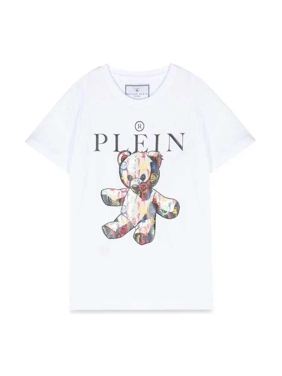 Philipp Plein Junior Oversized Bear Tee