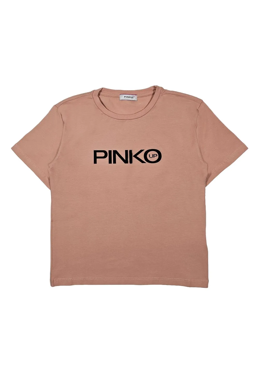 Pinko Kids Logo Print Crewneck T-Shirt