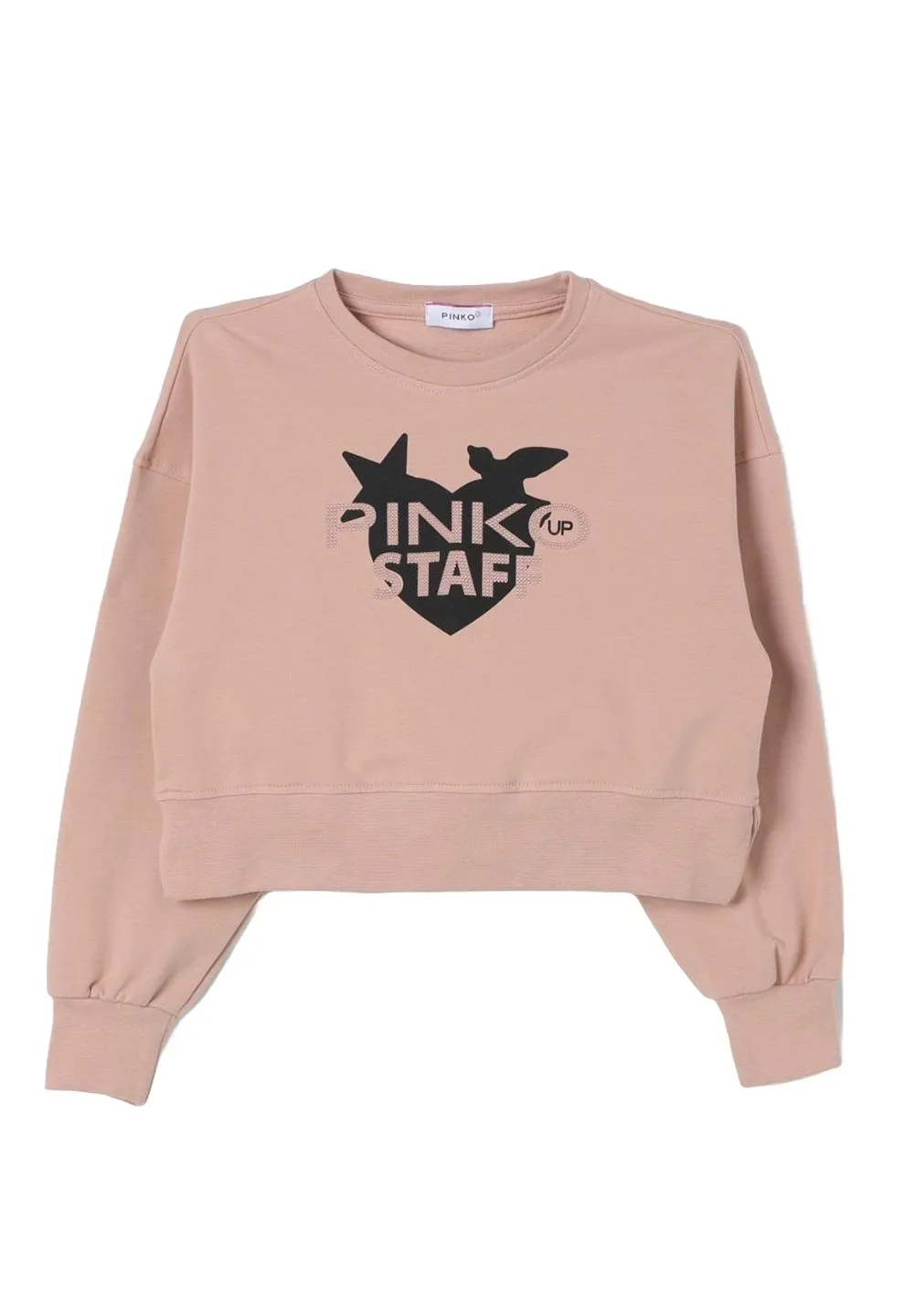 Pinko Kids Crewneck Long Sleeve Sweatshirt