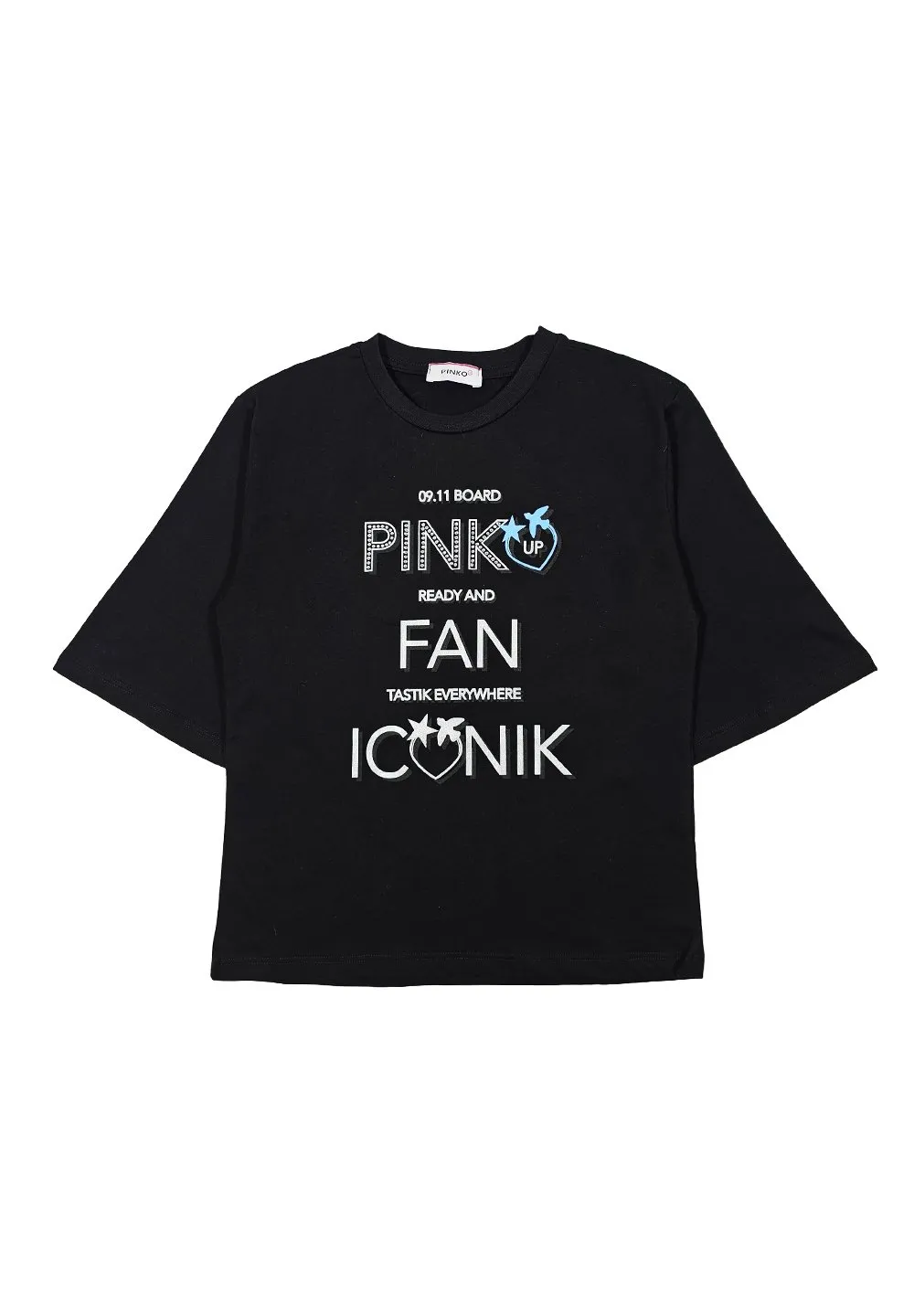 Pinko Kids Crewneck Loose Fit T-Shirt