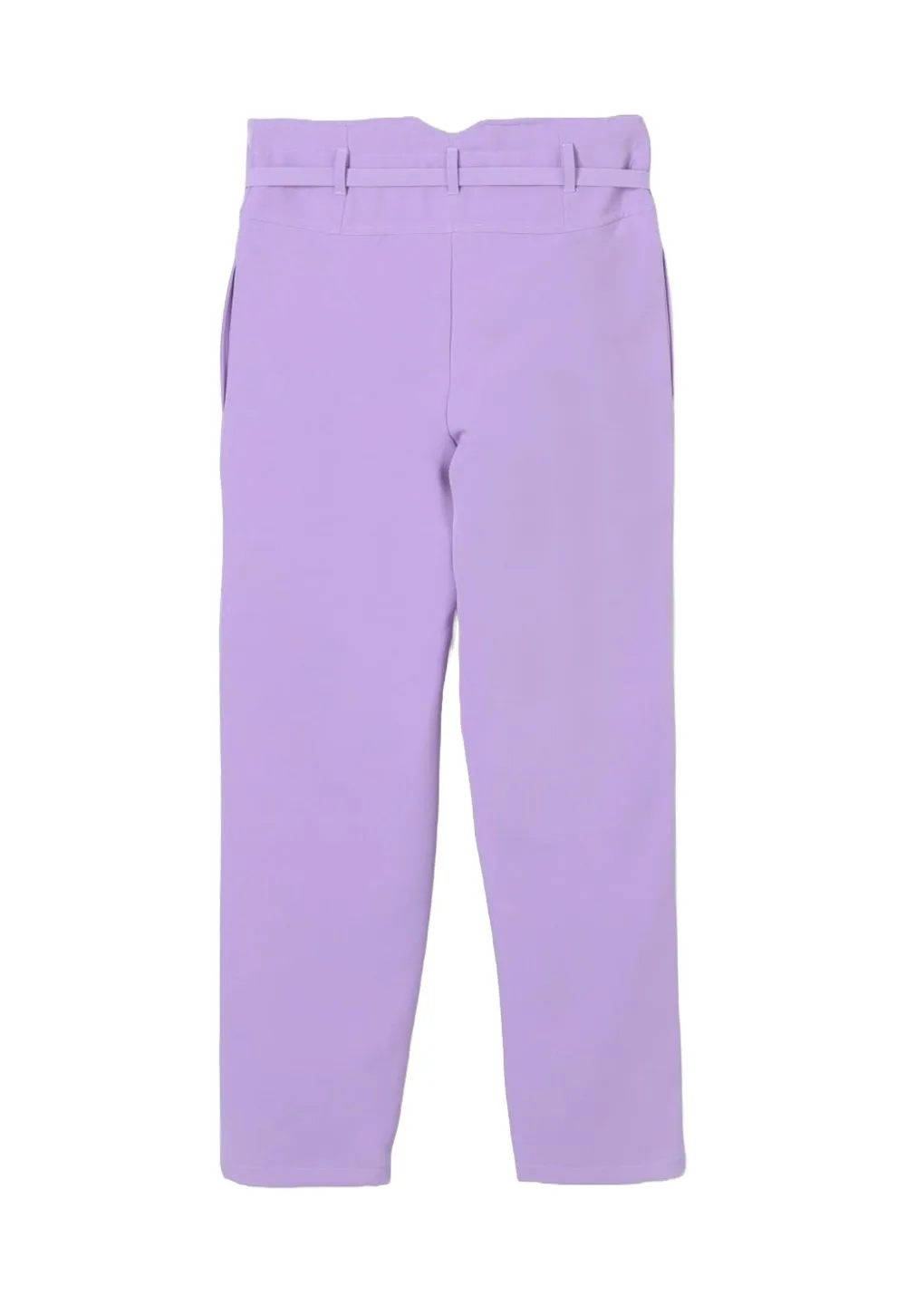 Pinko Kids Logo-Buckle Fastened Trousers