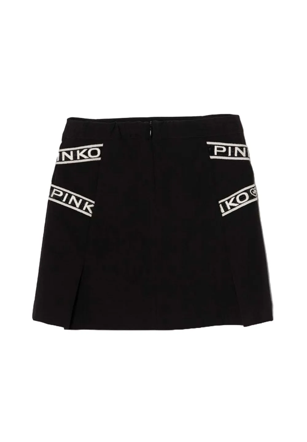 Pinko Kids Logo Printed Skirt