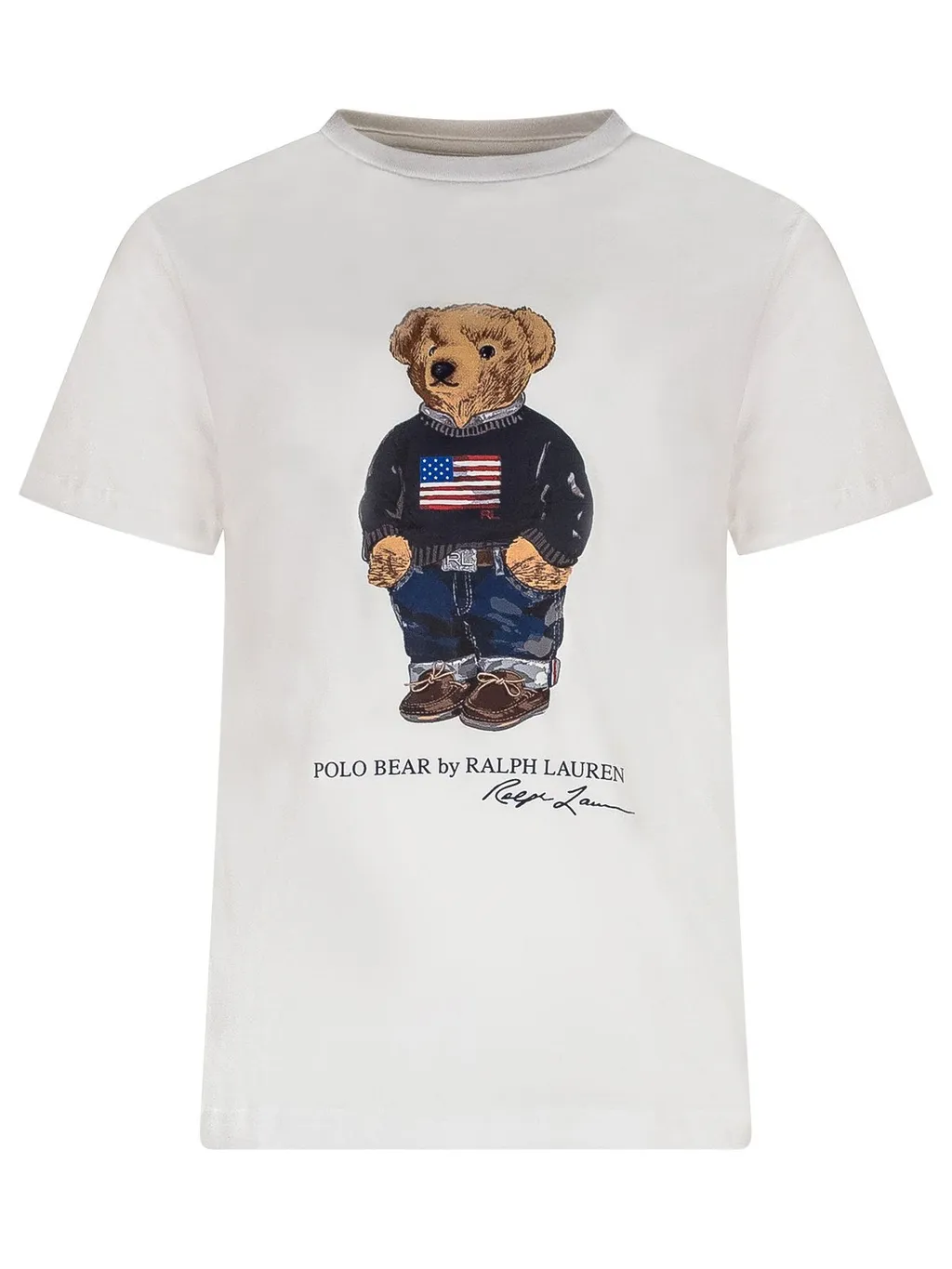Polo Ralph Lauren Kids Bear Printed T-Shirt