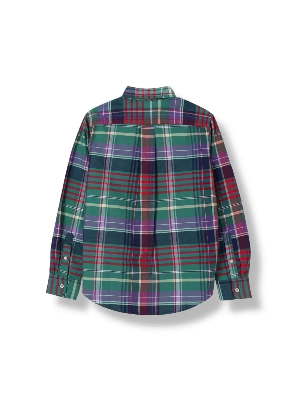 Polo Ralph Lauren Kids Logo Embroidered Plaid Shirt