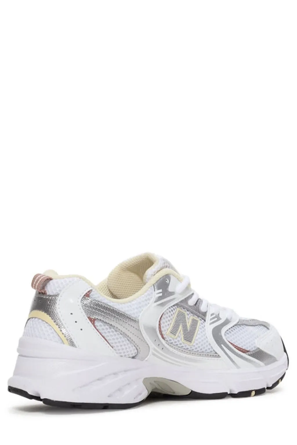 New Balance Kids Logo Patch Mesh Panelled Sneakers