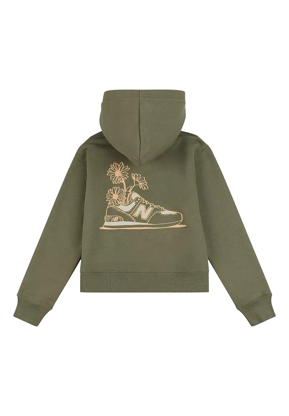 New Balance Kids Logo Printed Hoodie