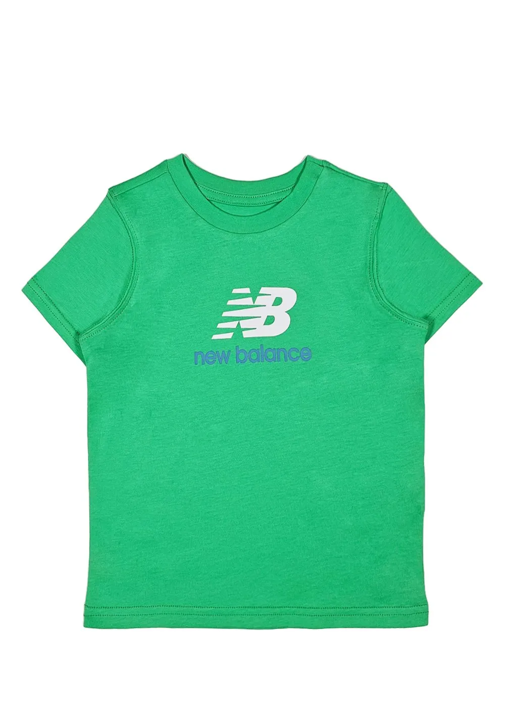 New Balance Kids Jersey Stacked Logo T-Shirt