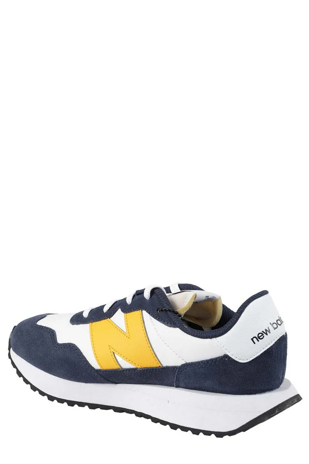 New Balance Kids Logo Patch Lace-Up Sneakers