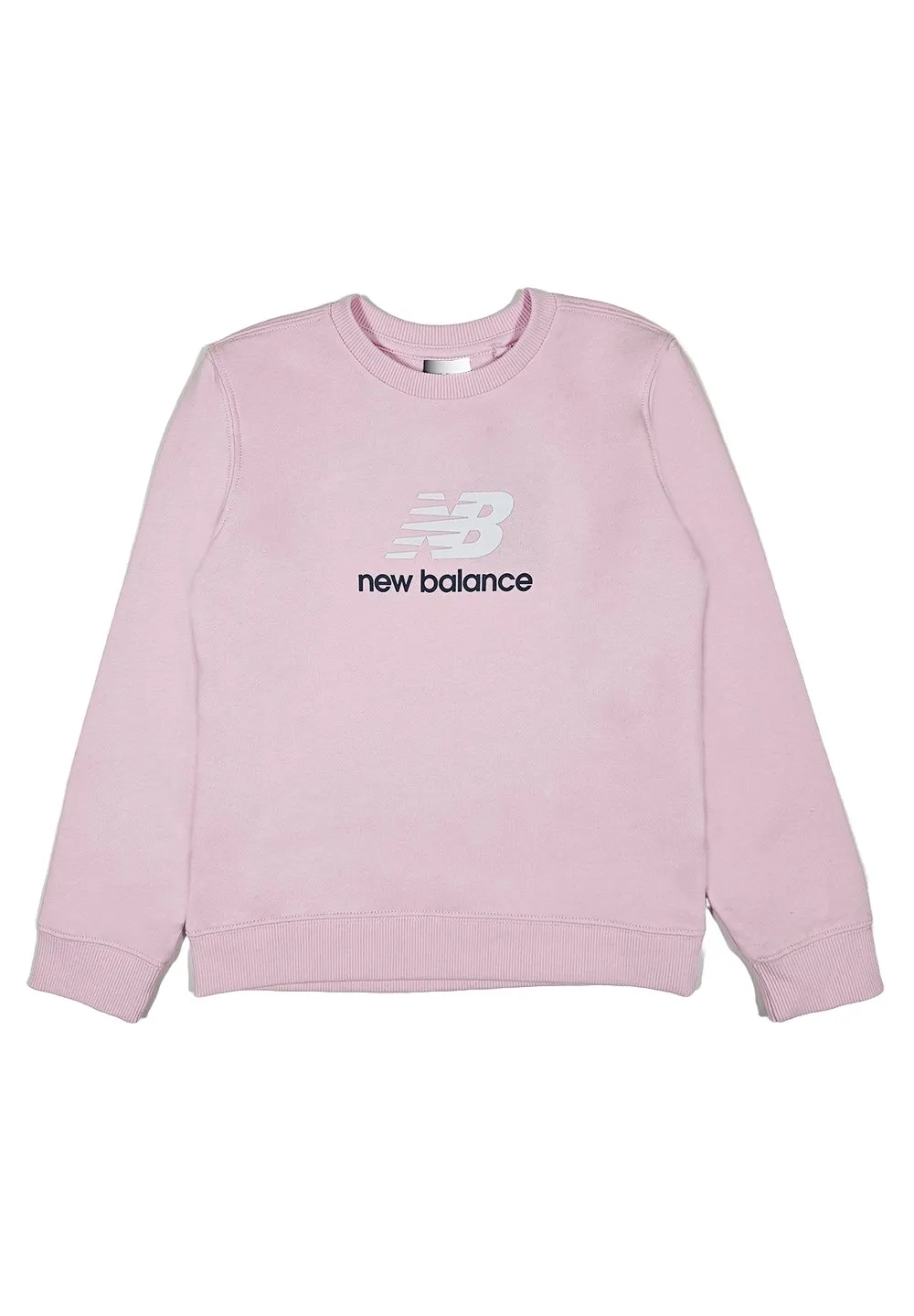 New Balance Kids Logo Printed Crewneck Sweatshirt