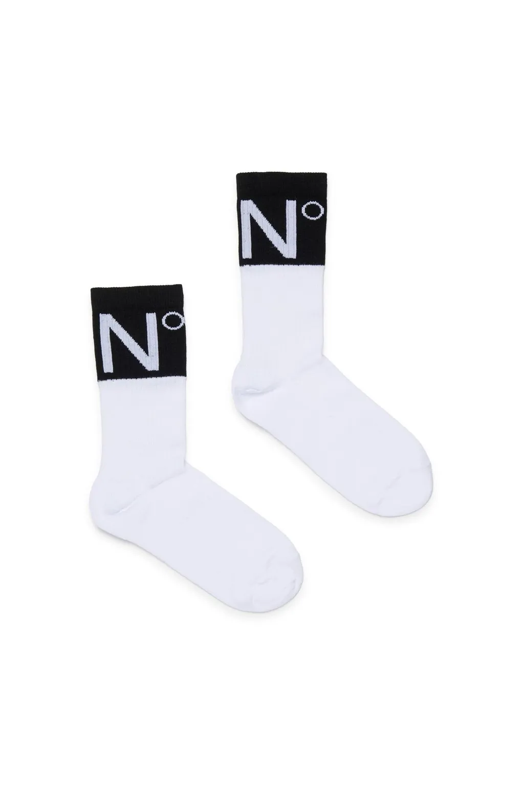 N°21 Kids Logo Intarsia Socks