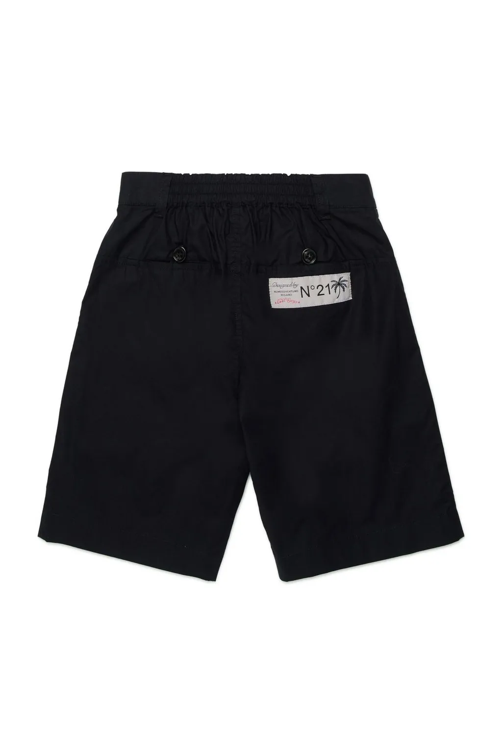 N°21 Kids Logo Patch Shorts