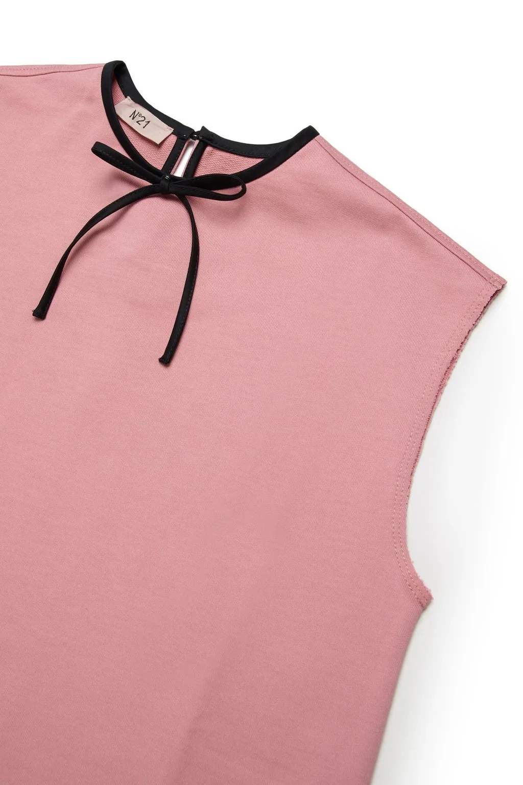 N°21 Kids Bow-Detailed Sleeveless Dress