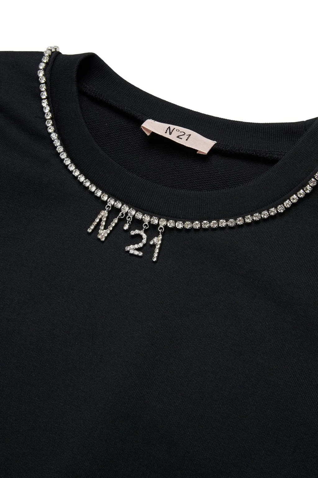 N°21 Kids Logo Embellished Sweatshirt