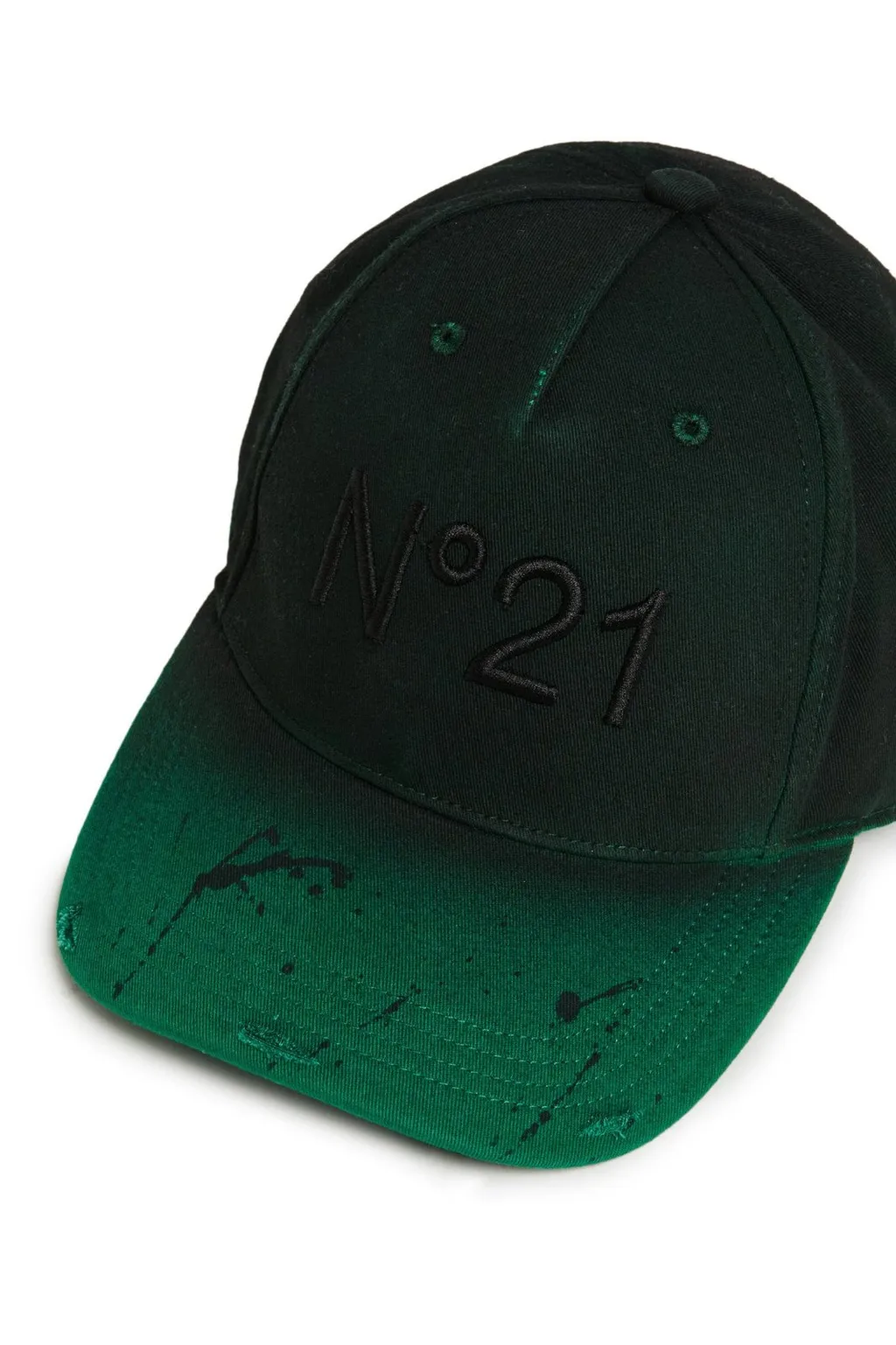 N°21 Kids Logo Embroidered Baseball Cap