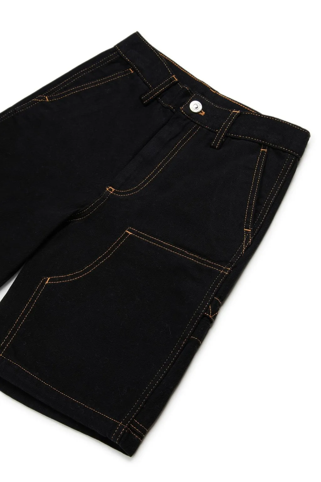 N°21 Kids Logo Patch Denim Shorts