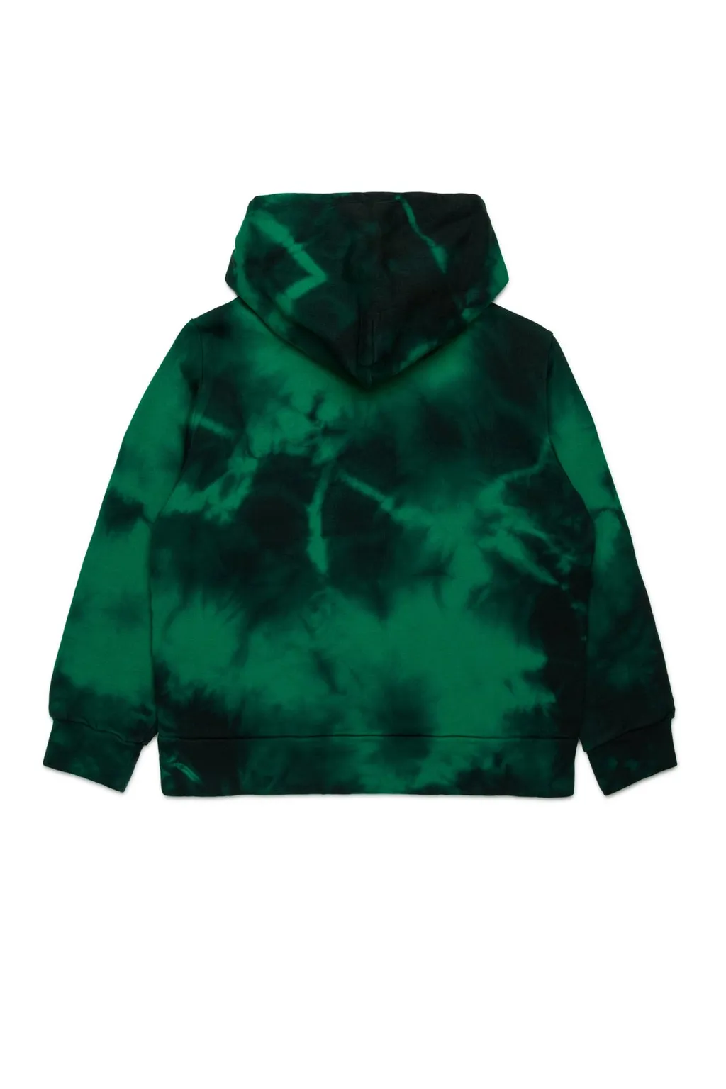 N°21 Kids Logo Printed Tie-Dye Hoodie