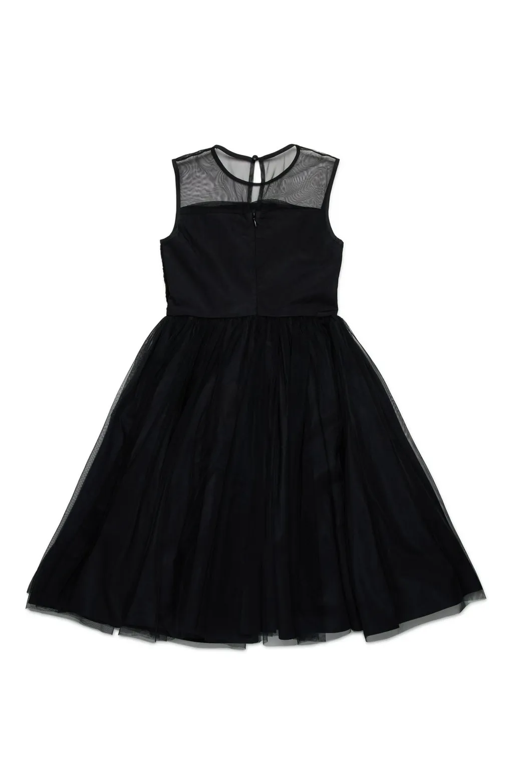 N°21 Kids Sleeveless Crewneck Tulle Dress