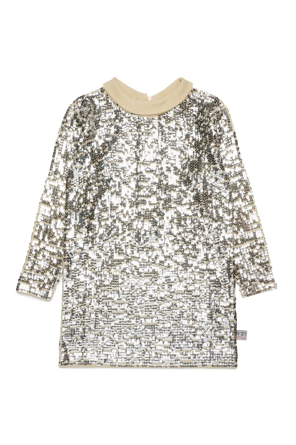 N°21 Kids Sequin Embellished Mini Dress
